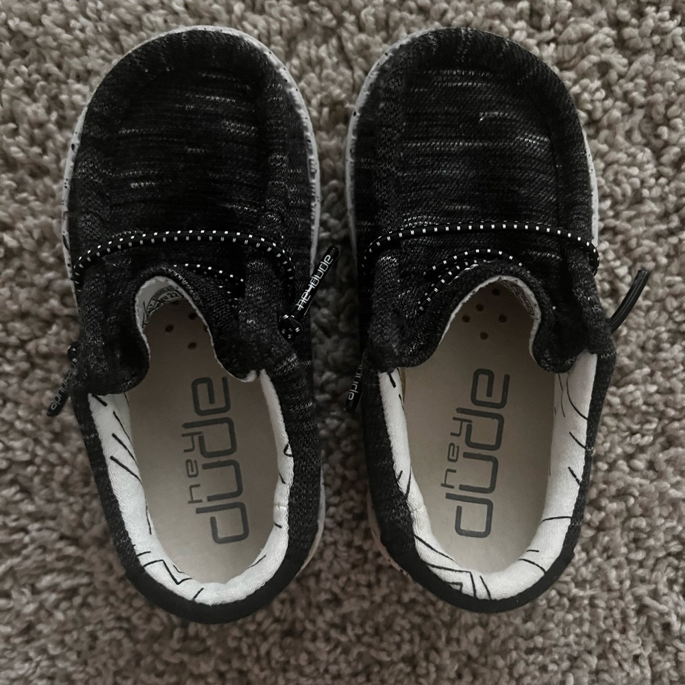 Hey Dude Toddler Black Shoes